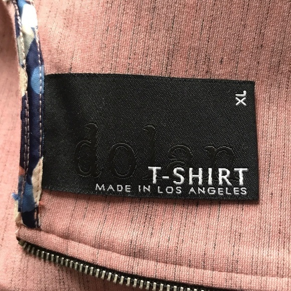 Dolan Mauve Gray and Black sleeveless Rayon T Shirt Dress X- LARGE - Picture 7 of 9